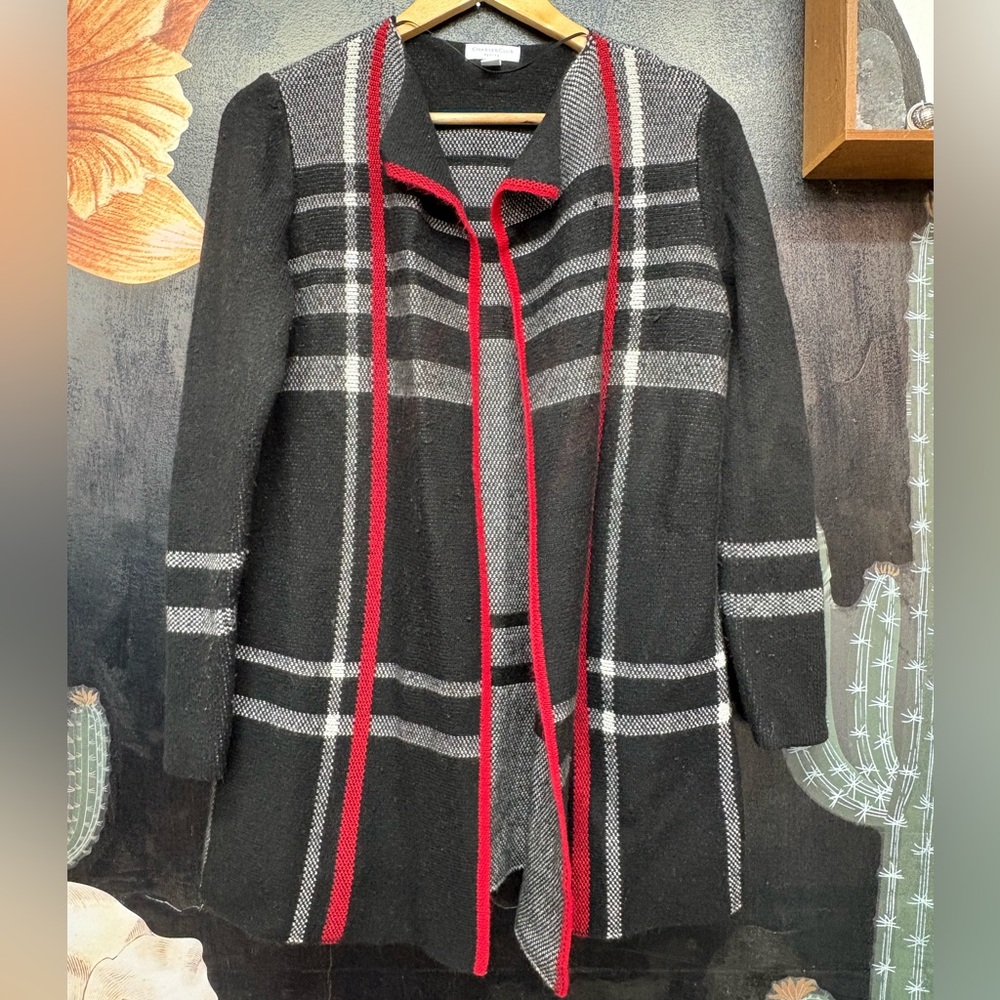CHARTER CLUB PETTIE knit open sweater